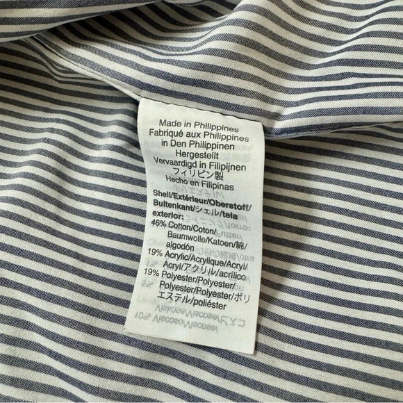 J CREW LADY JACKET Metallic Tweed Multicolored Size 10 - Picture 16 of 17